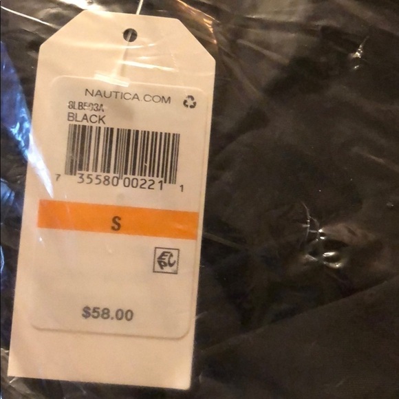 NAUTICA Mid Rise Elastic Waist Wrap Swim Shorts - Picture 3 of 3